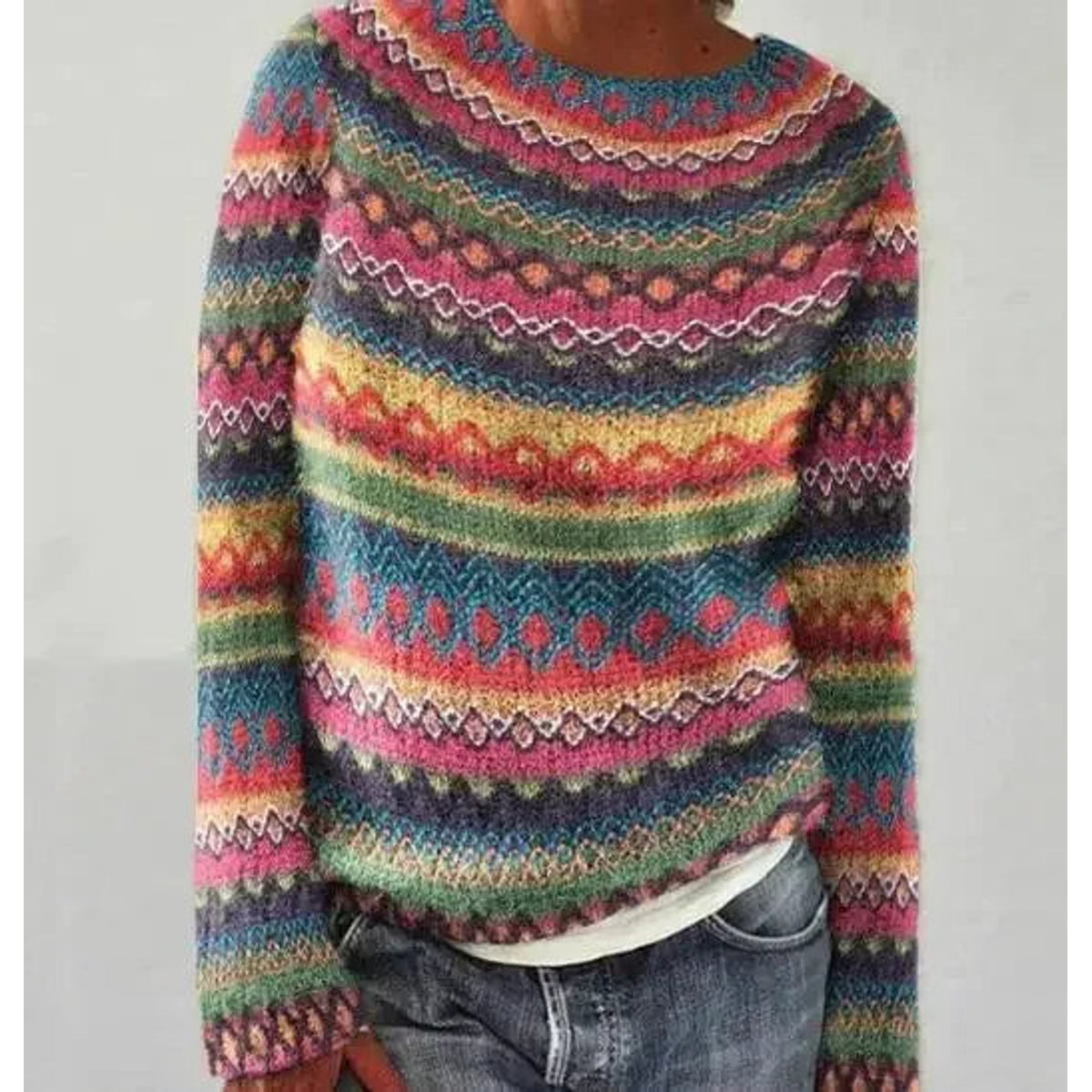 Wool Sweater Casual Style Relaxed Fit Perfect for Cold Days 6