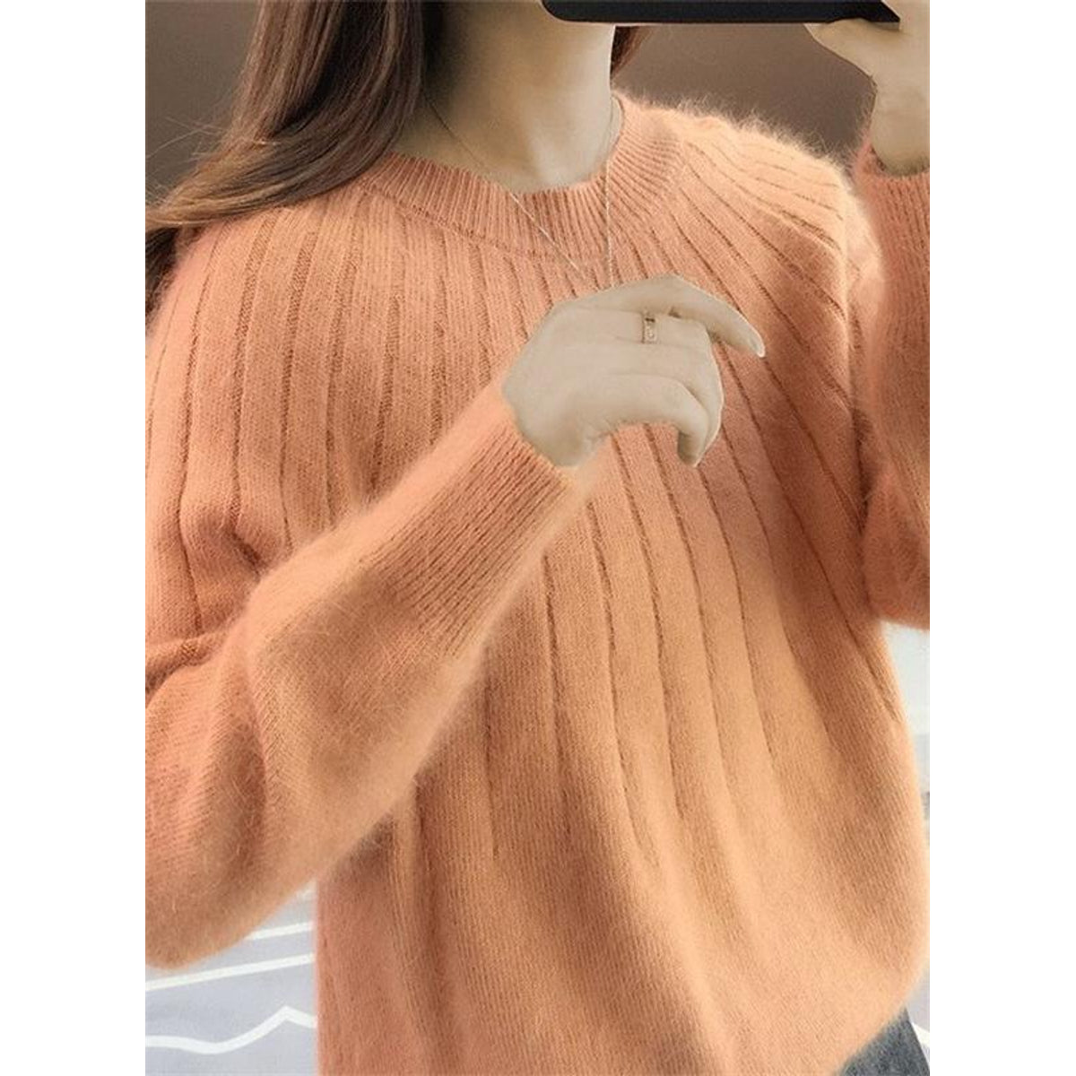 Wool Sweater Elegant Modern Design for Winter Casual Chic 6