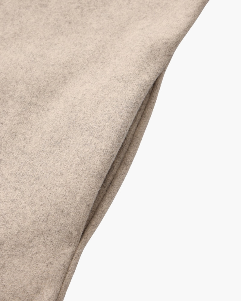 Wool Zip Coat Women Relaxed Fit Versatile Hooded Winter Jacket 8