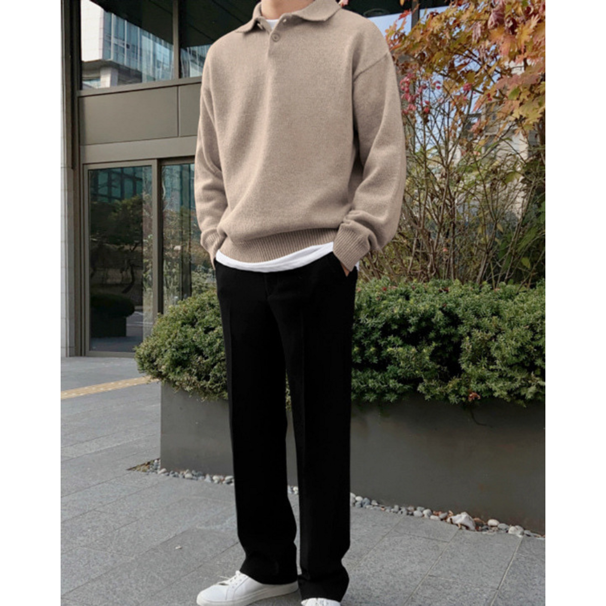Woolen Half Zip Sweater 100% Premium Quality Casual Stylish Wear 1