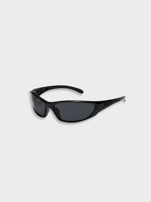 Y2K Shield - Oversized Dark Lens Sunglasses with UV Protection for Unisex Streetwear 0
