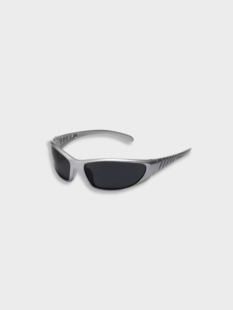 Y2K Shield - Oversized Dark Lens Sunglasses with UV Protection for Unisex Streetwear 7