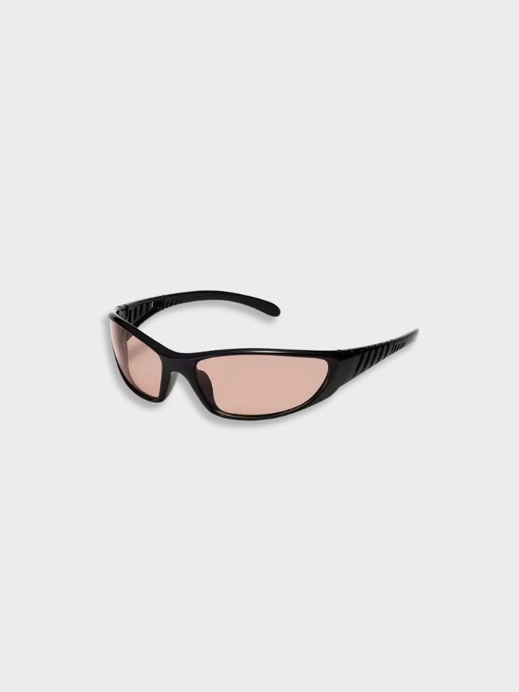 Y2K Shield - Oversized Dark Lens Sunglasses with UV Protection for Unisex Streetwear 9