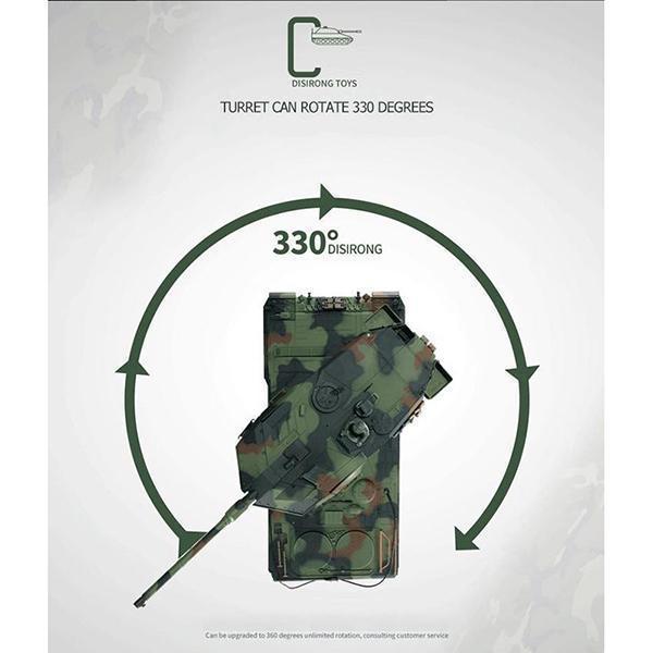 Leistungsstarker Militär-Fernsteuerungspanzer