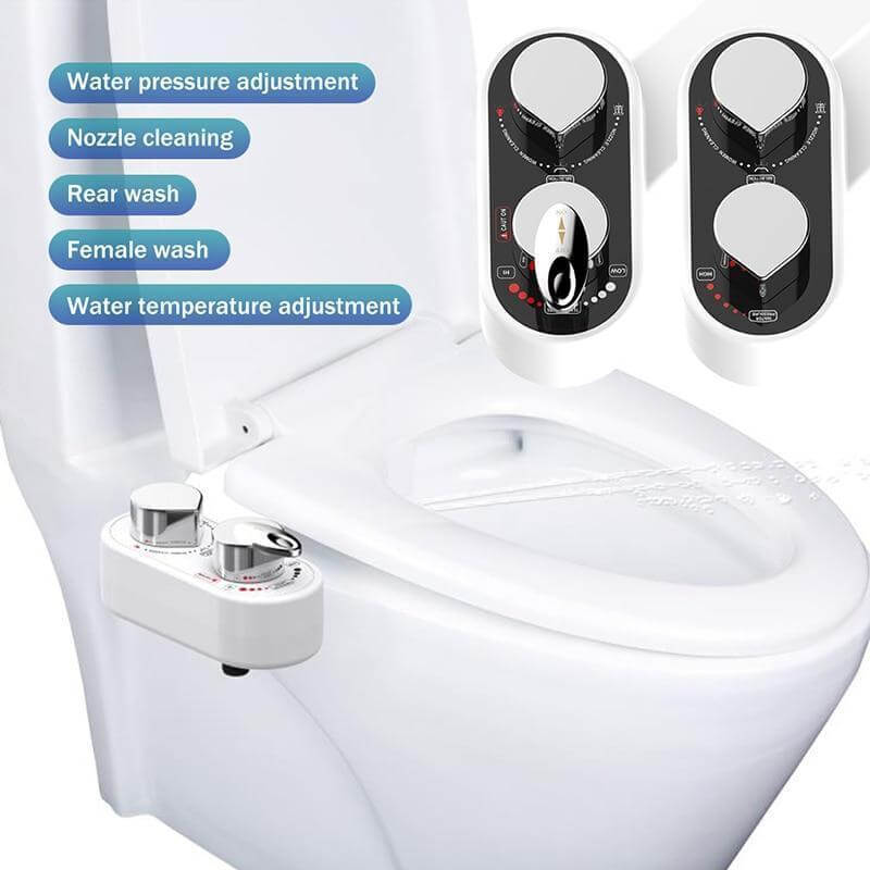 Toiletten-Bidet - Bidet-Toilettensitz-Aufsatz Sprühwäsche