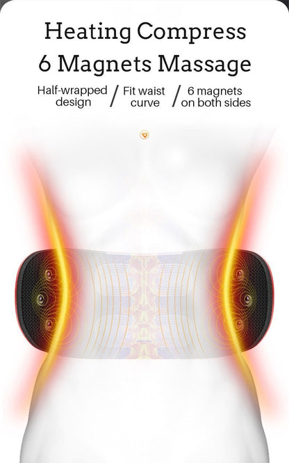Electric Back Massager Lumbar Back Pain Relief