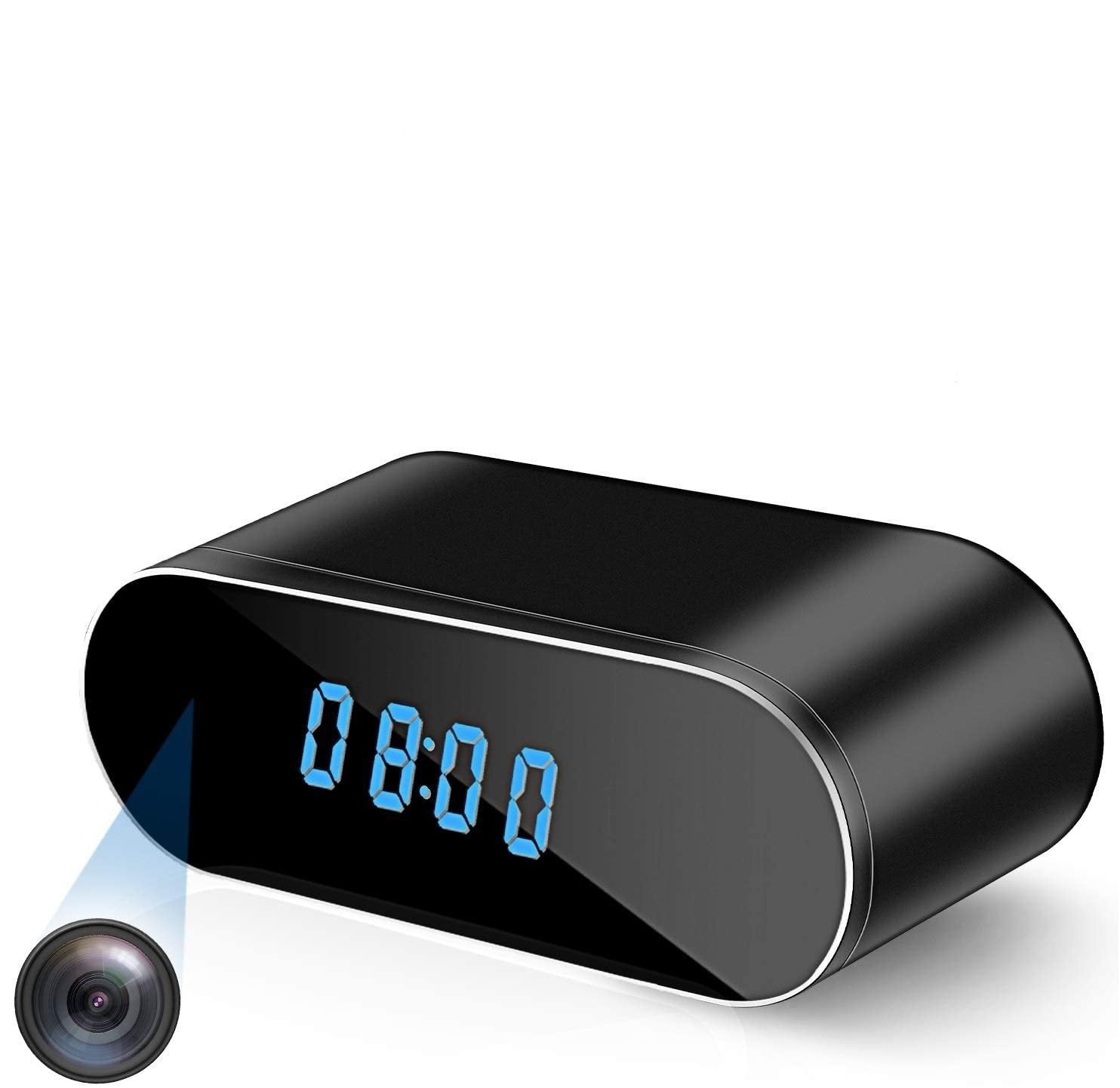 Hidden Alarm Clock Camera 1080p