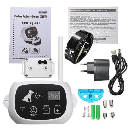 Electric Wireless Dog Fence with Collar